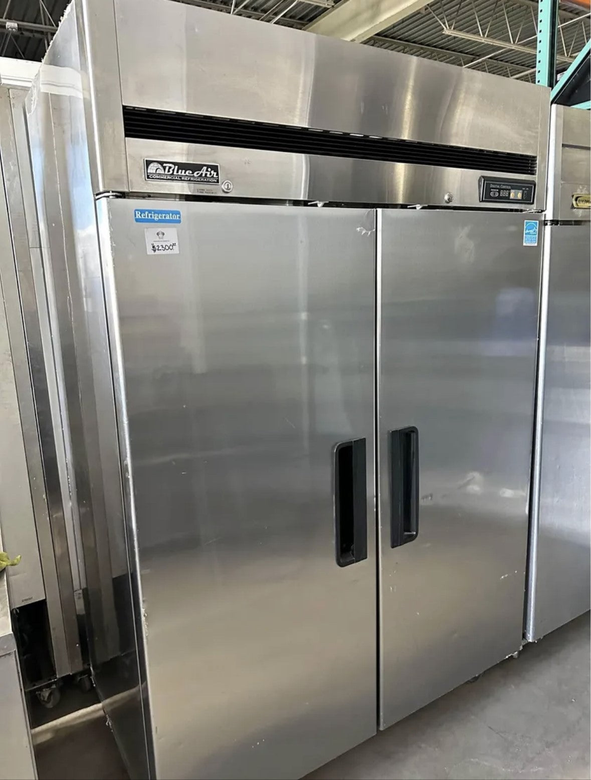 BLUE AIR 2 DOOR COOLER TOP MOUNT