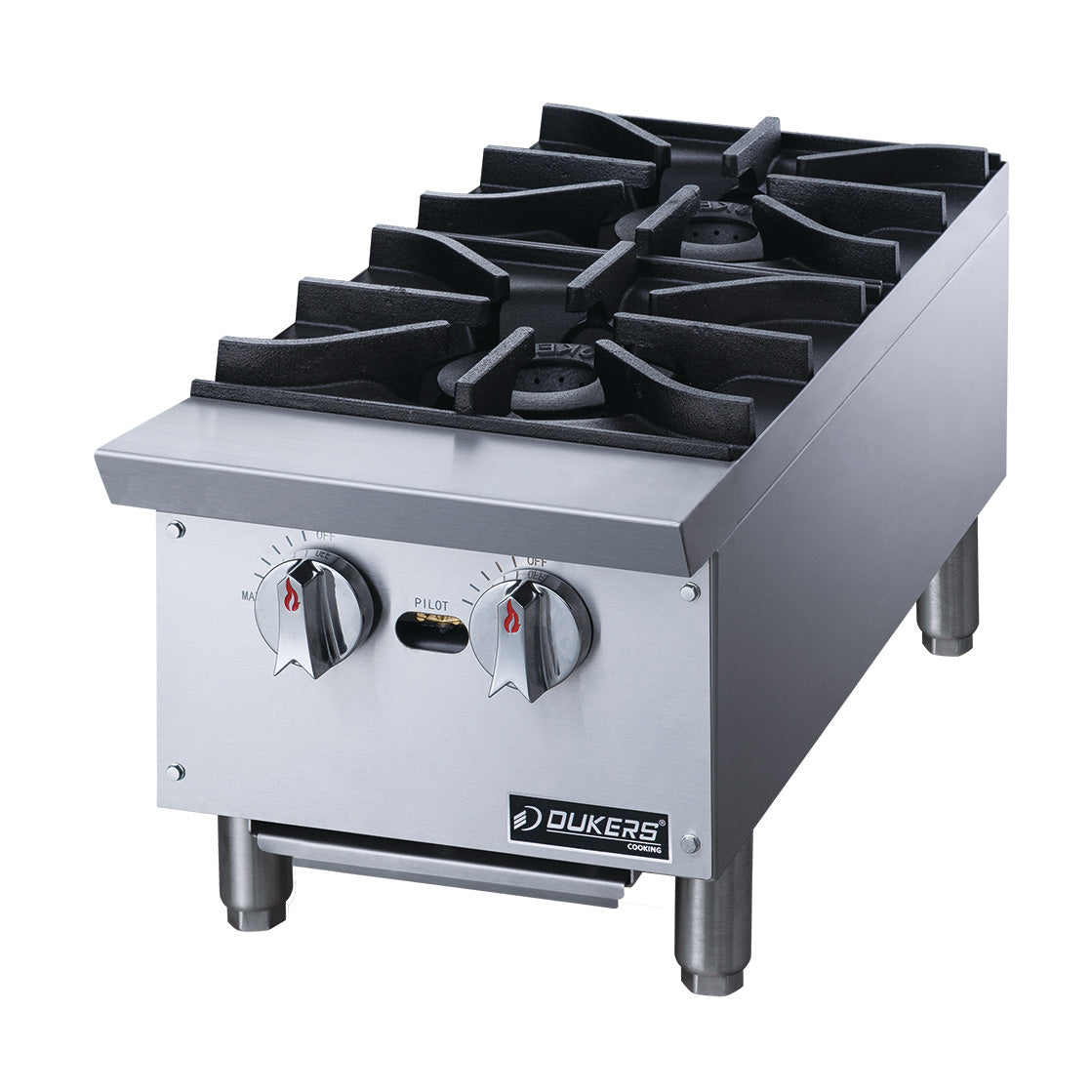 DUKERS 2 BURNER HOT PLATE