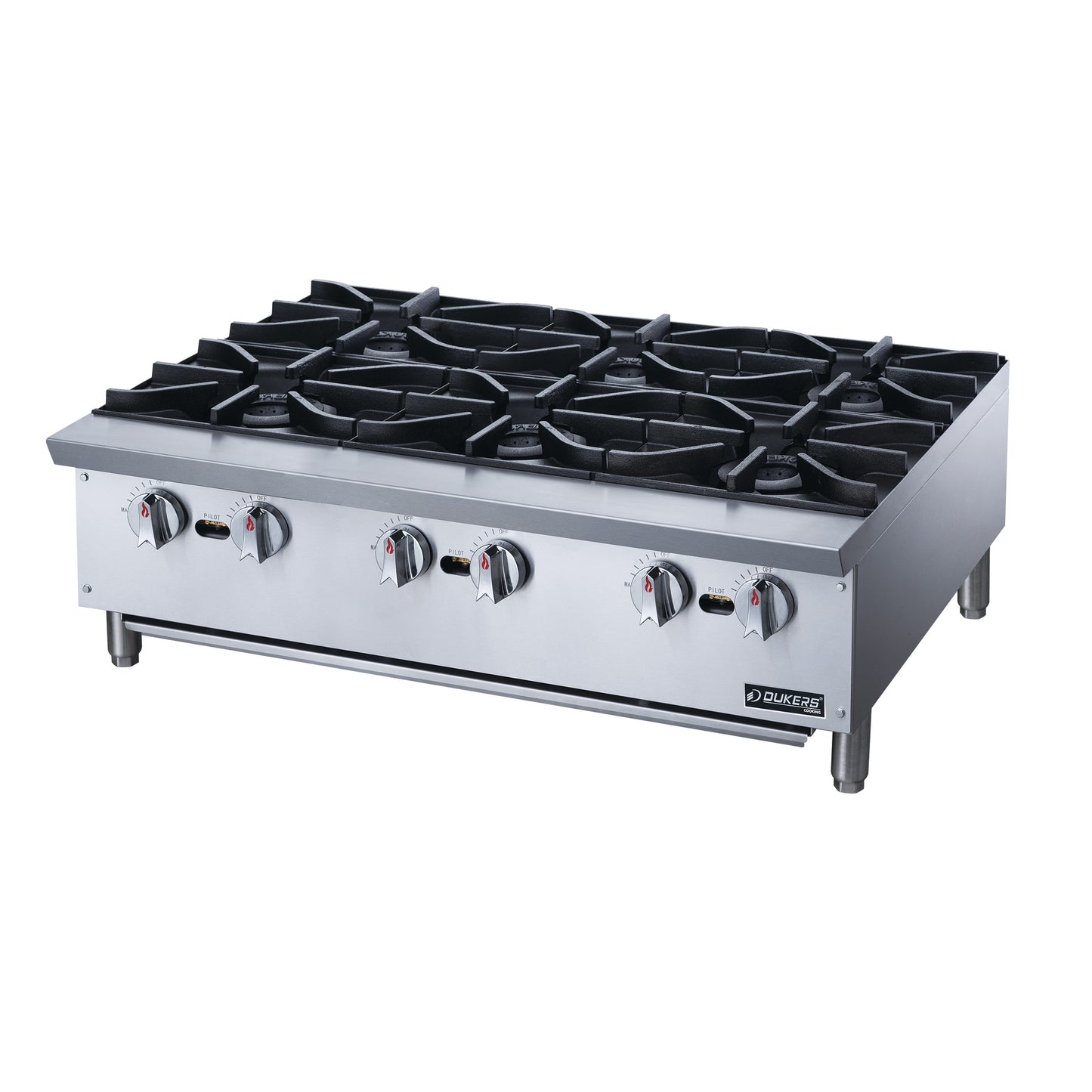 DUKERS 6 BURNER HOT PLATE